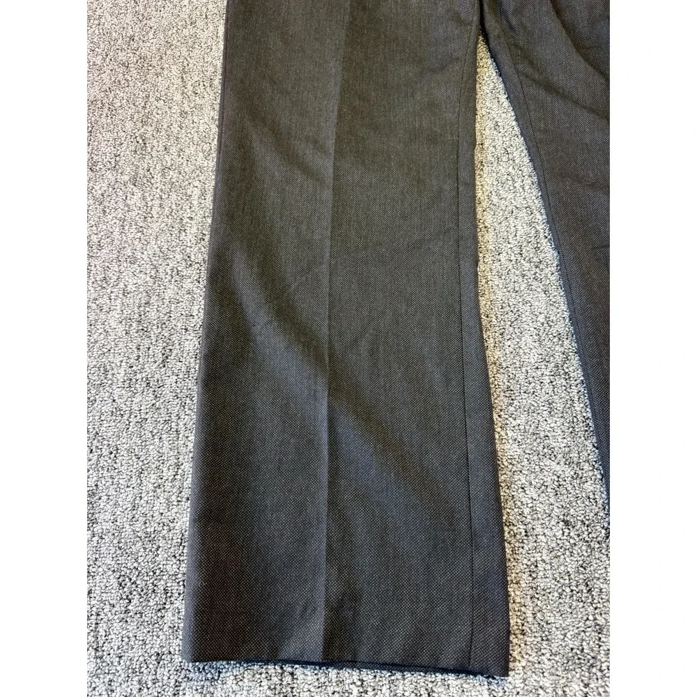 Banana Republic Classic Dress Pants Men 38x32 Gray Straight Leg High Rise Formal